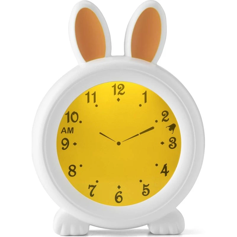 Alecto Baby Bunny BC100BUNNY - Søvntræner natlampe og vækkeur