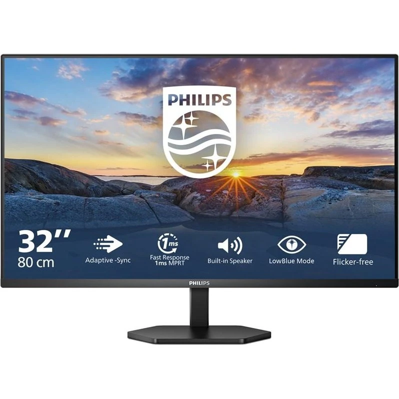 Philips 32E1N3100LA 32" Full HD VA-skærm, 75 Hz, sort