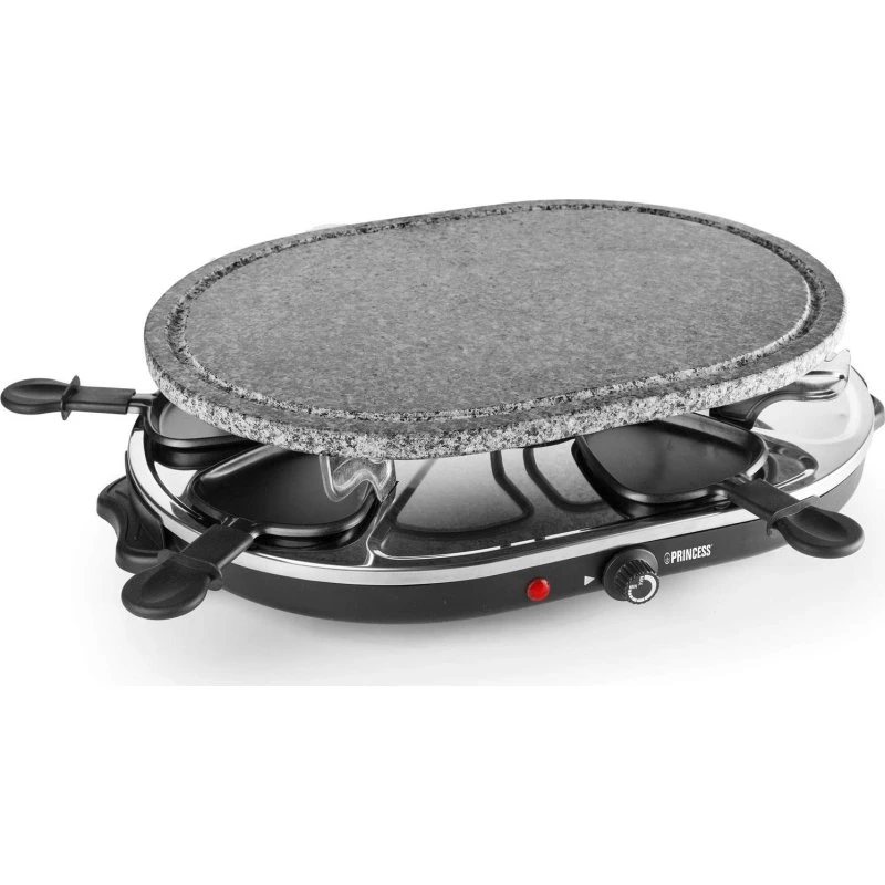Princess Classic Stone & Raclette Set 8 Pander, 43x30 cm