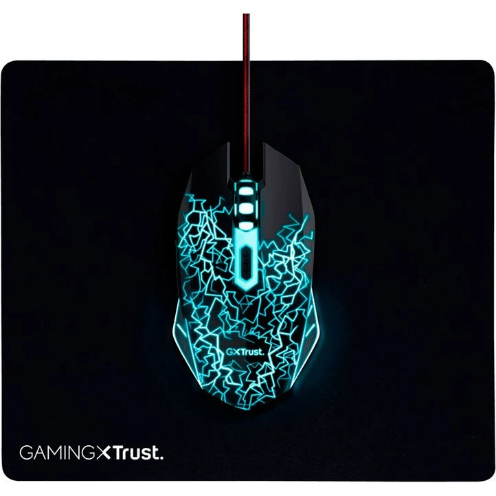 Trust Basics Kablet Gaming Mus + Musemåtte (4000DPI)