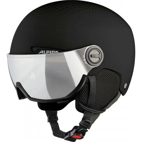 ALPINA Arber Visor Q‑Lite skihjelm, sort mat 54–58 cm
