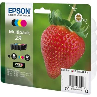 Epson 29 Multipack Sort Gul Cyan Magenta Claria Home Ink