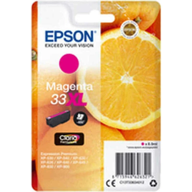 Epson 33XL Magenta Blækpatron C13T33634012