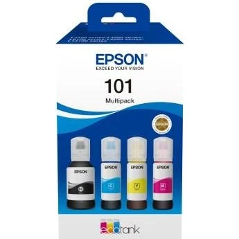 Epson 101 Multipack Sort/Cyan/Magenta/Gul (4 stk.)