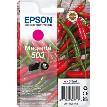 Epson 503 Magenta Blækpatron 3,3 ml – Original, 165 sider