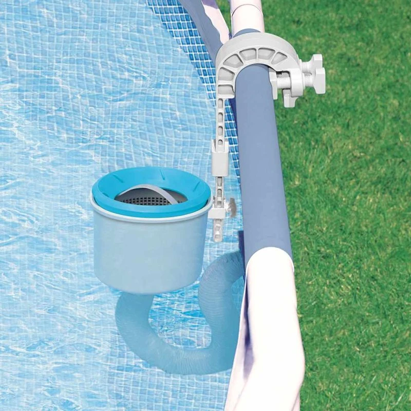 Intex Deluxe Vægmonteret Overfladeskimmer