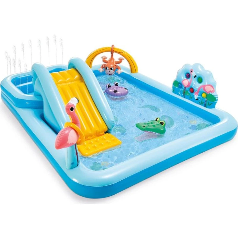 Intex Jungle Eventyr Legepool 244x198x71 cm
