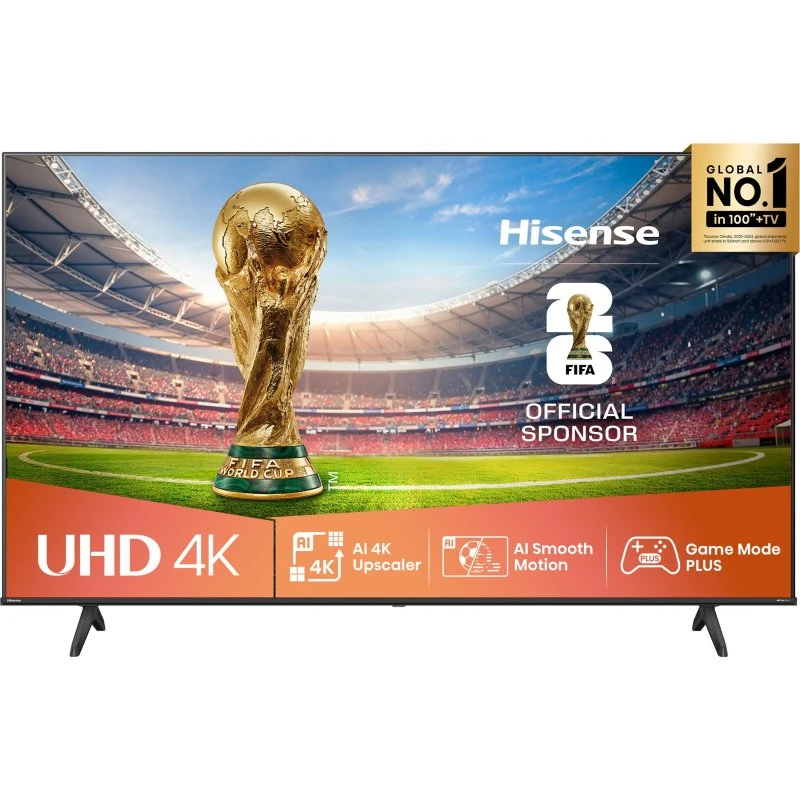Hisense 75A6Q 75" 4K UHD LED TV - Sort