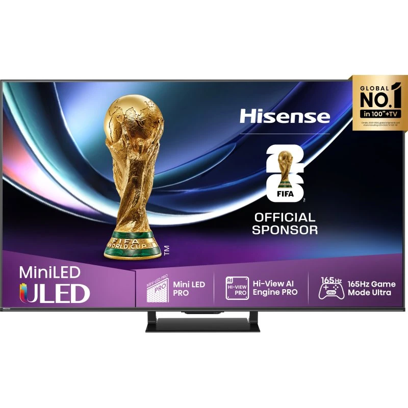 Hisense 55U7Q PRO 55" 4K Ultra HD Smart TV Sort