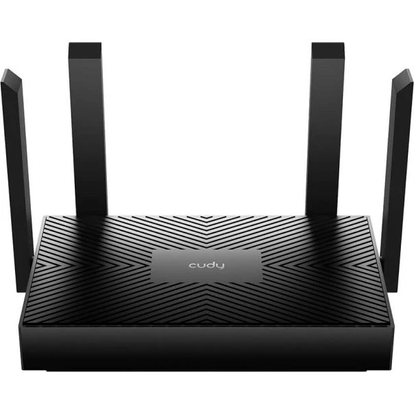 CUDY WR1500 Wi-Fi 6 Router AX1500, Sort