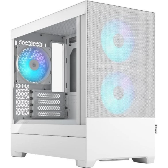 Fractal Design Pop Mini Air RGB Hvid med Clear Tint