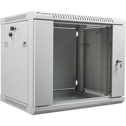 Lanberg WF01-6409-10S 9U Vægmonteret Rackskab Grå 19"