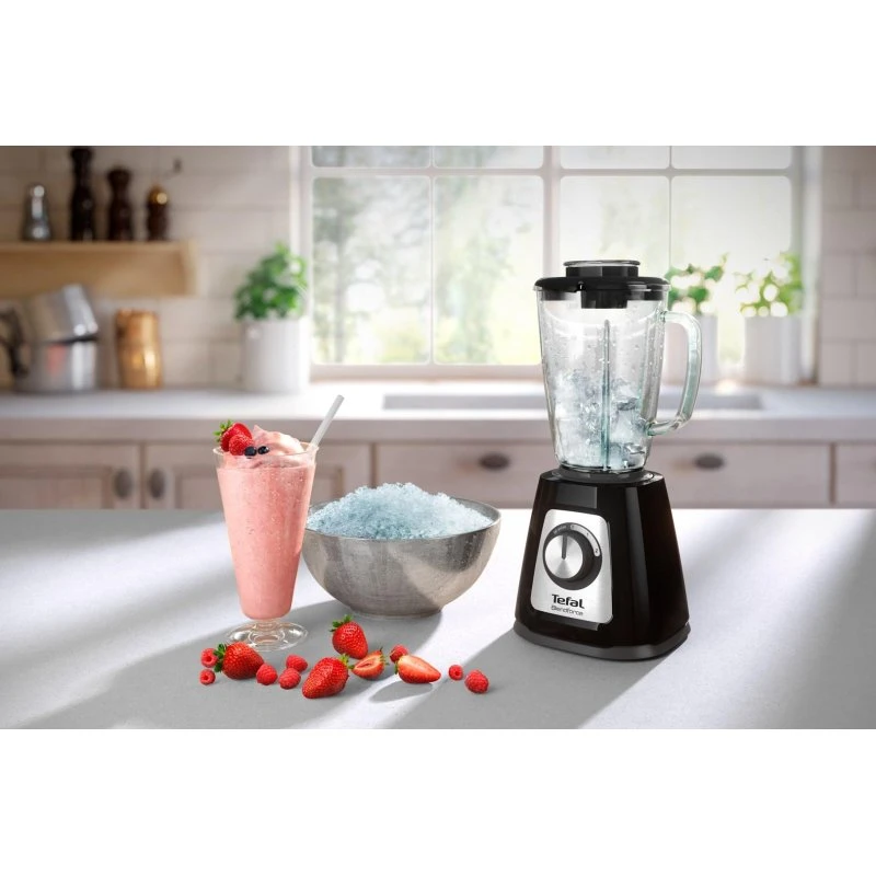 Tefal BlendForce II BL4358 800 W, 1,25 l, sort/børstet stål