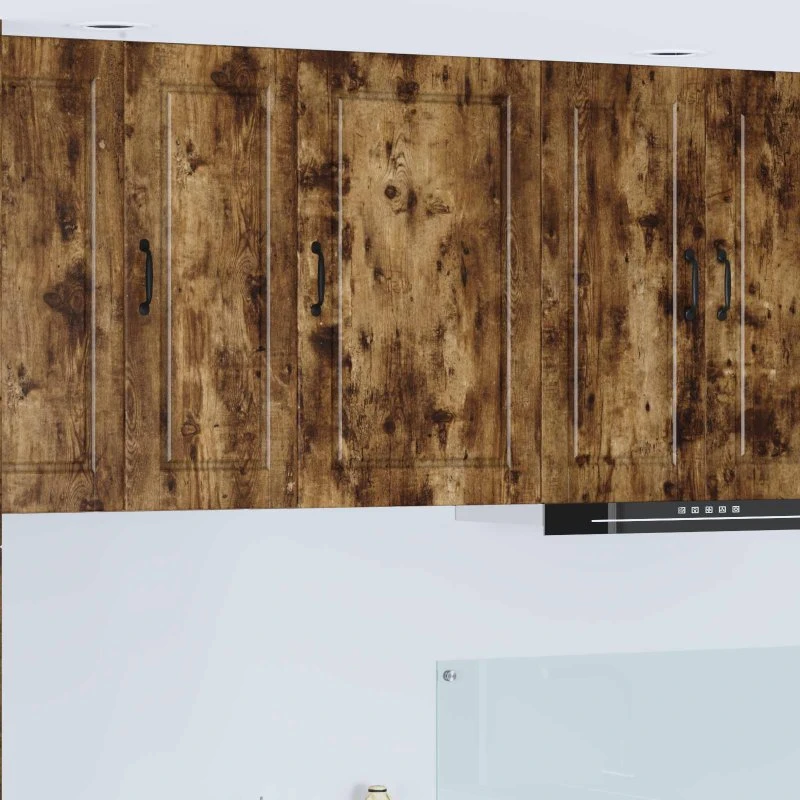 vidaXL Røget Eg Panel til Opvaskemaskine 50 x 31 x 80 cm