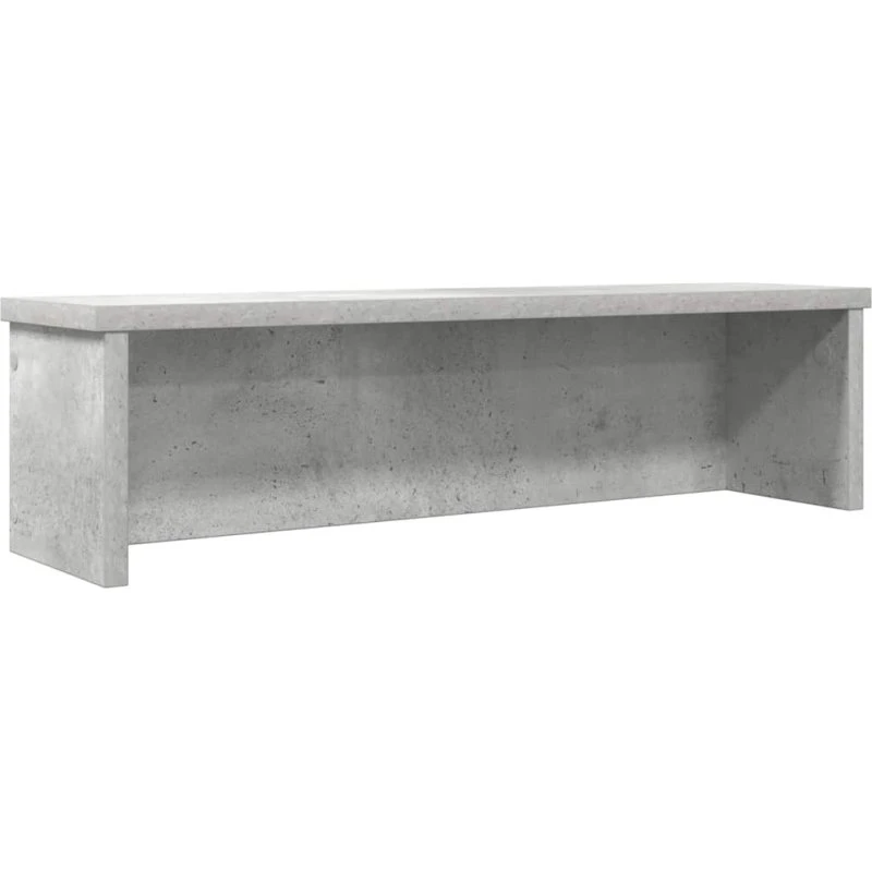 vidaXL Køkkenstativ Kan Stables 60x15x16 cm Konstrueret Træ Betongrå