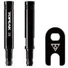 Topeak Ventilforlænger Presta 28 mm (2 stk) med ventilværktøj