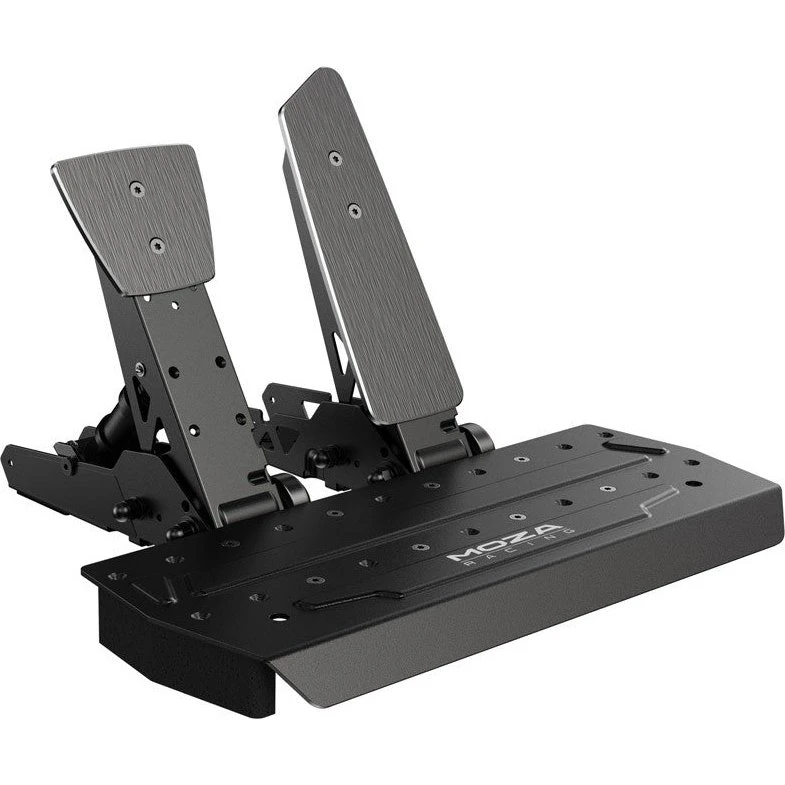 Moza SR-P To-Pedalssæt, Load Cell, 100 kg, USB, Sort