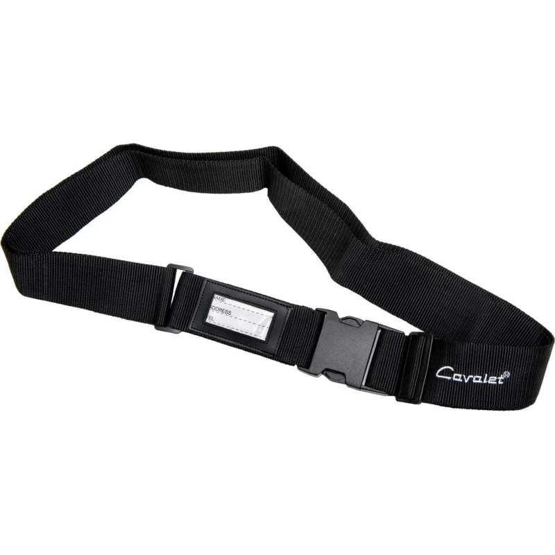 Cavalet 92125 Justerbar Bagagerem, Sort