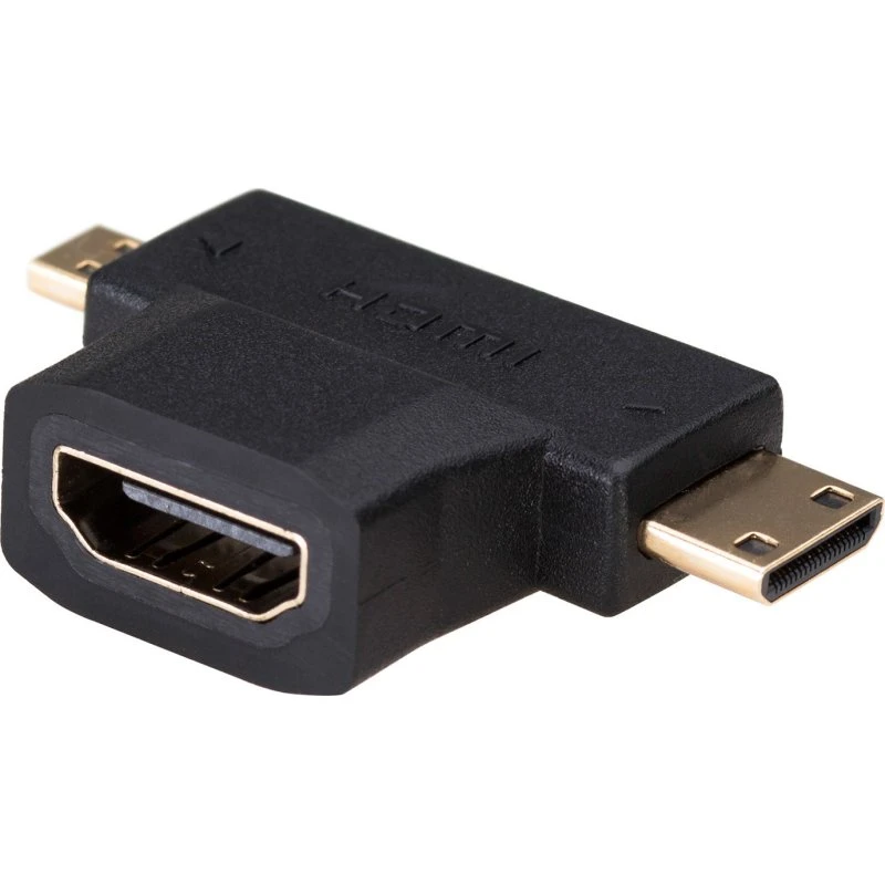 Akyga AK-AD-23 HDMI Adapter med Mini- og Micro HDMI