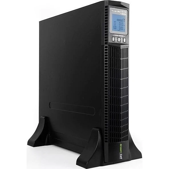 Green Cell RTII 1000VA 900W UPS med LCD