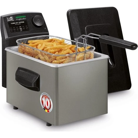 FRITEL FryTastic 3L Fritureapparat 2.3kW Anthracit/Sølv