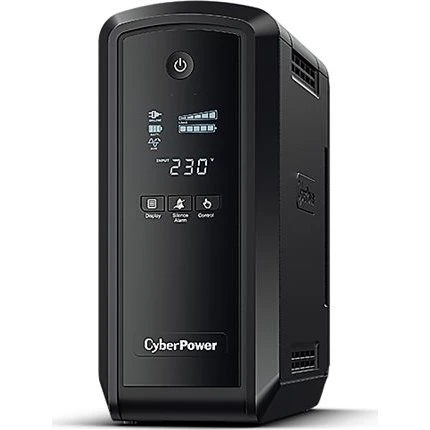 CyberPower CP550EPFCLCD 550VA/350W UPS med ren sinuskurve