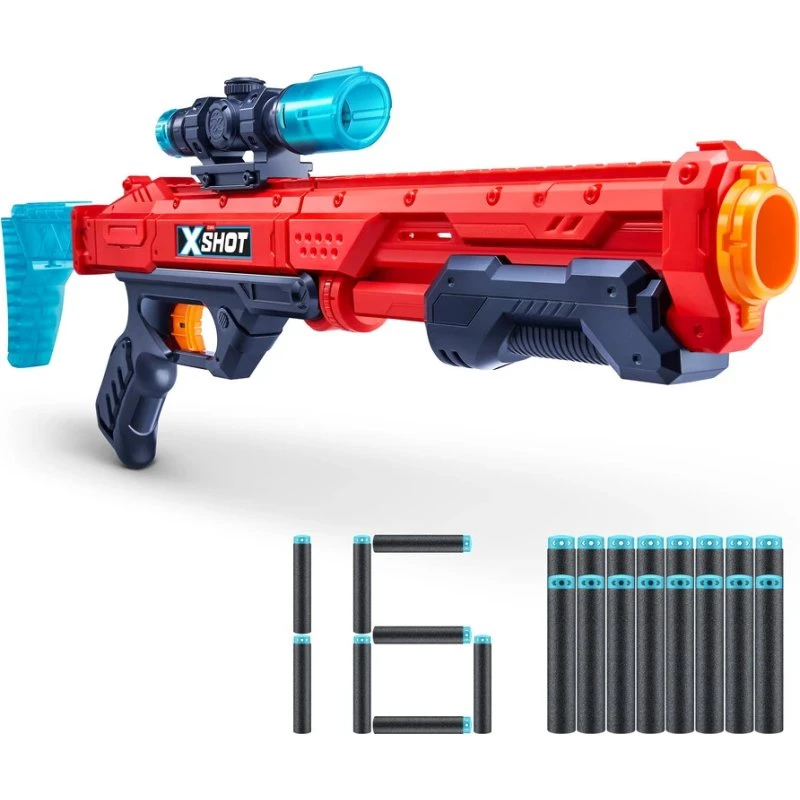 Xshot Excel Hawk Eye med 16 darts