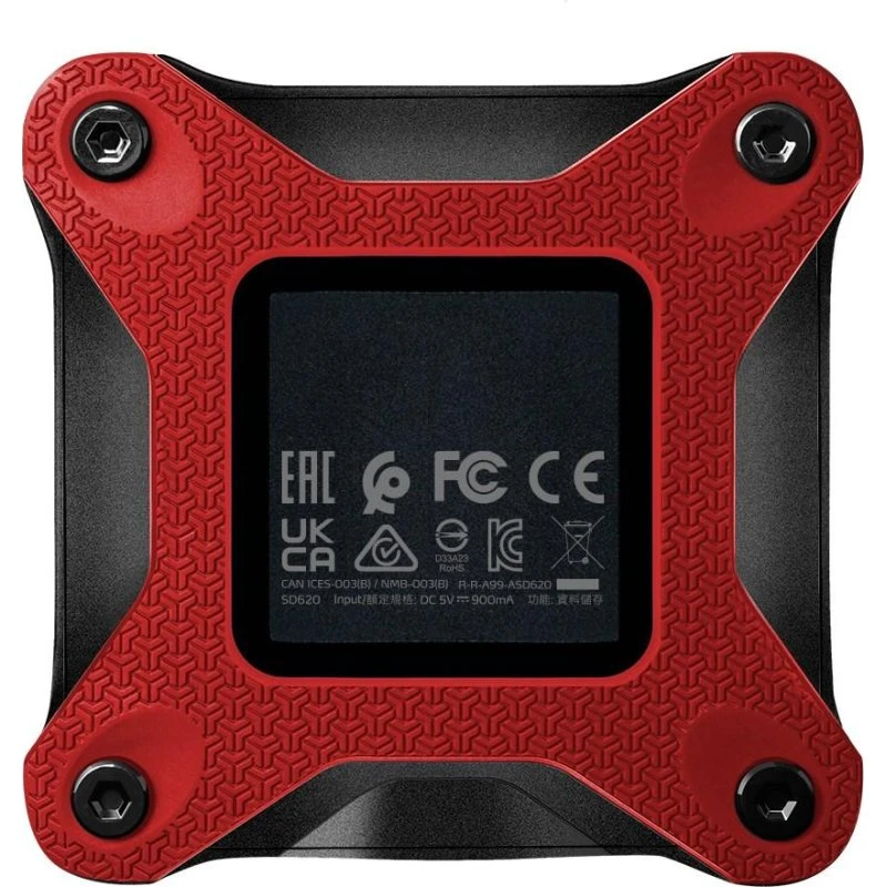 ADATA SD620 512GB Rød Ekstern SSD