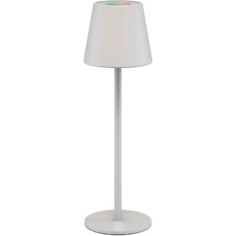 Goobay Trådløs LED-bordslampe RGBW, hvid, touch-styring