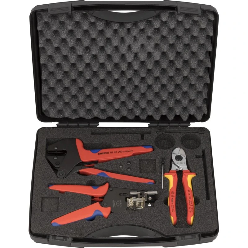 Knipex 979101 Værktøjskuffert til Fotovoltaik 345x80mm
