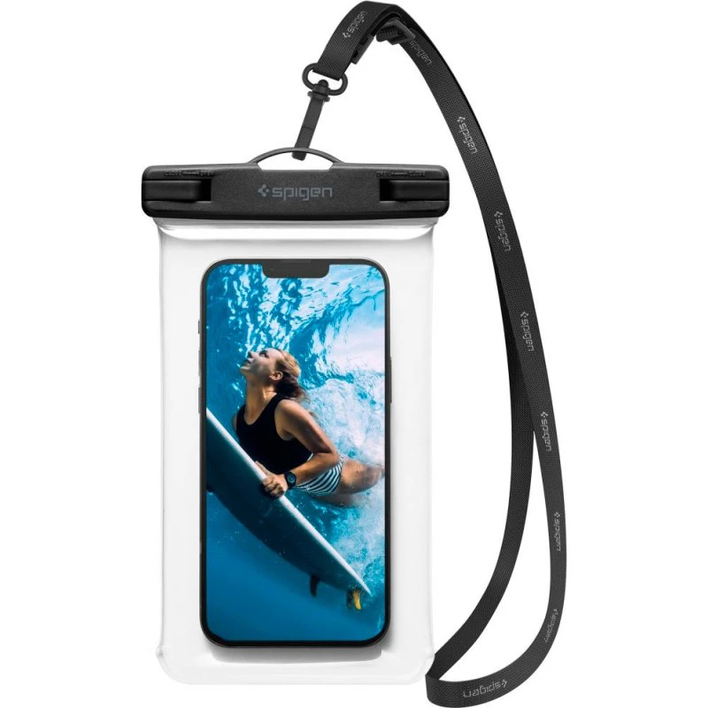 Spigen Aqua Shield A601 Vandtæt Telefonhylster - Klart, IPX8