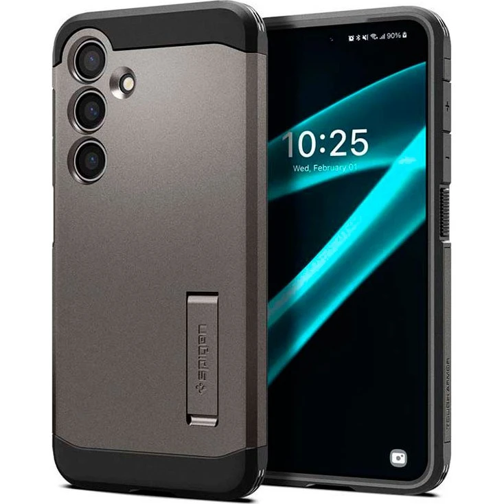 Spigen Tough Armor Cover til Samsung Galaxy S24+ Gunmetal (TPU)