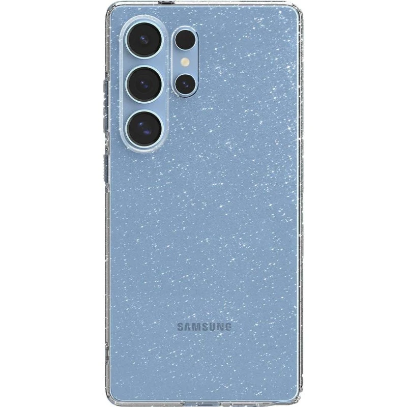 Spigen Liquid Crystal Glitter - Crystal Quartz til Samsung Galaxy S25 Ultra