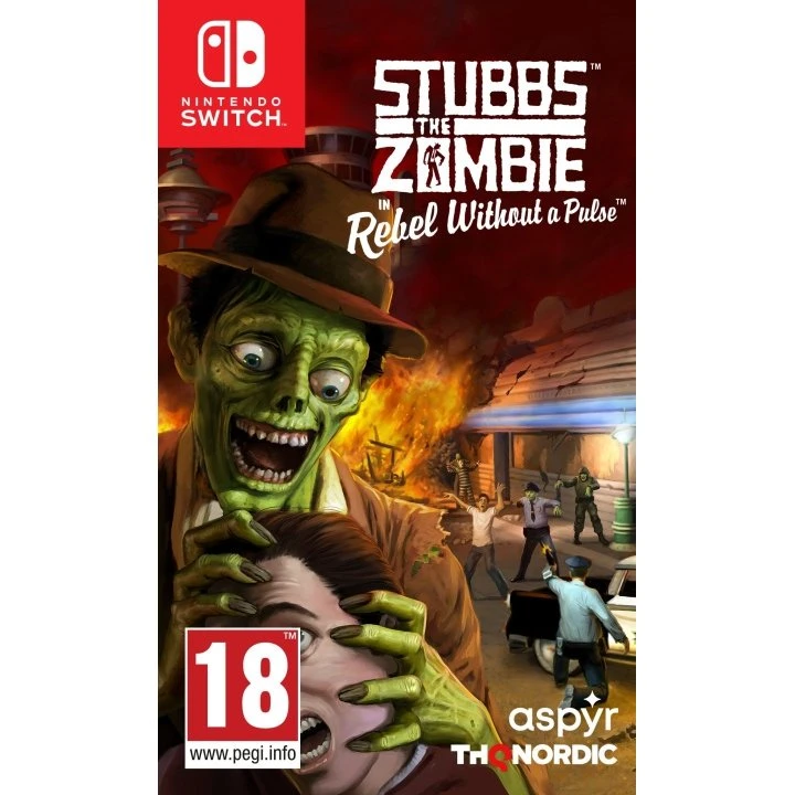 THQ Nordic Stubbs the Zombie Rebel Without a Pulse – Nintendo Switch