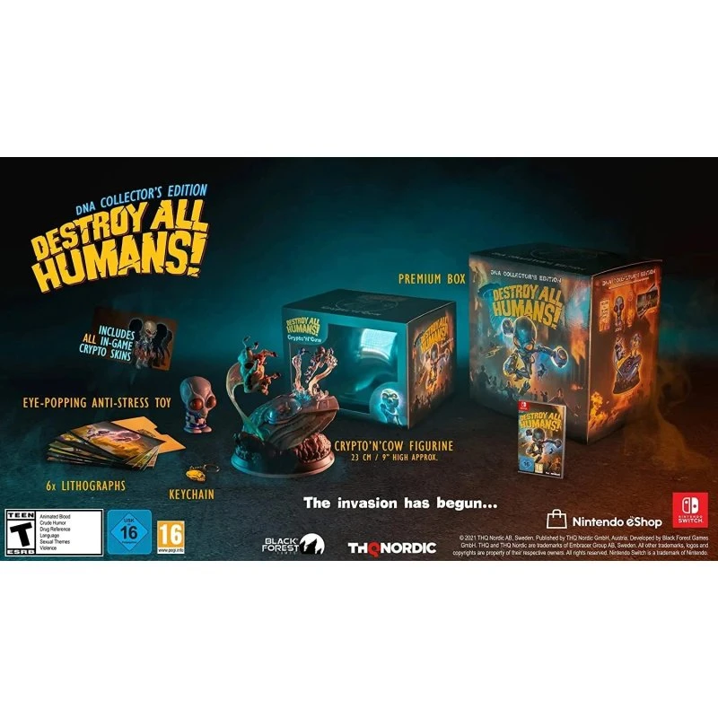 Destroy All Humans! (DNA) Collector's Edition - Nintendo Switch