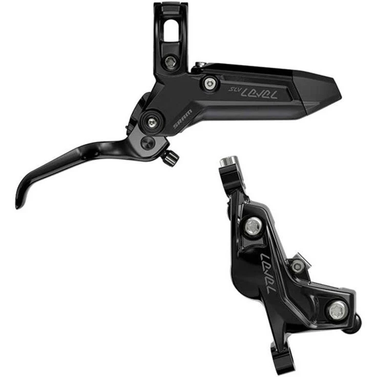 SRAM Level Silver Stealth 4-piston bagbremse (hydraulisk)