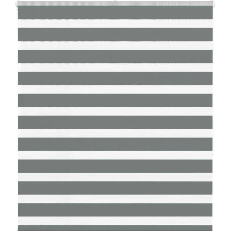 vidaXL Zebragardin mørkegrå 130x150 cm