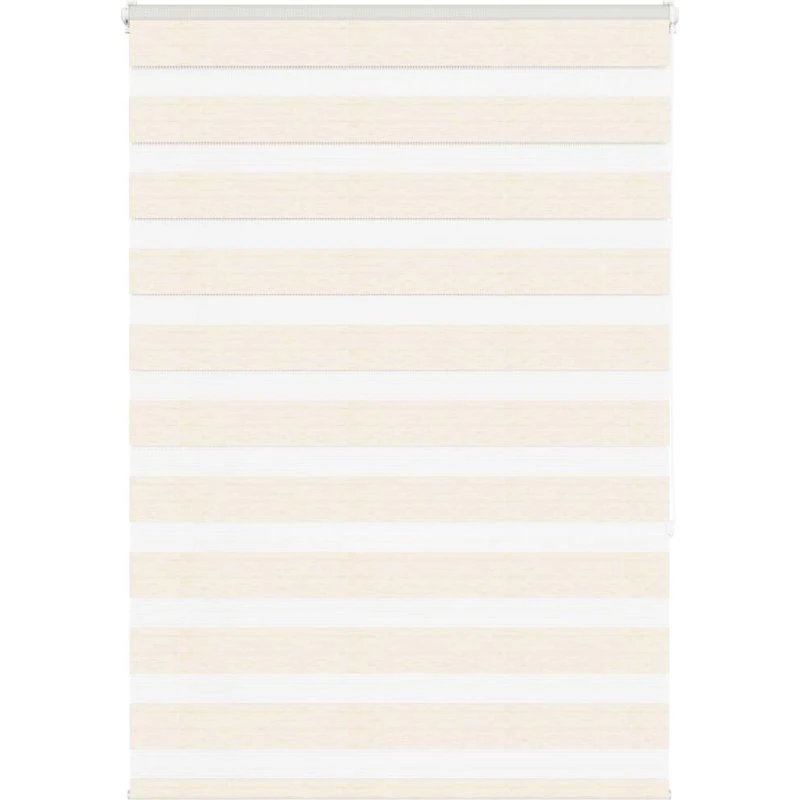 vidaXL Zebragardin Marmorbeige 95x150 cm, 90,9 cm stofbredde, polyester