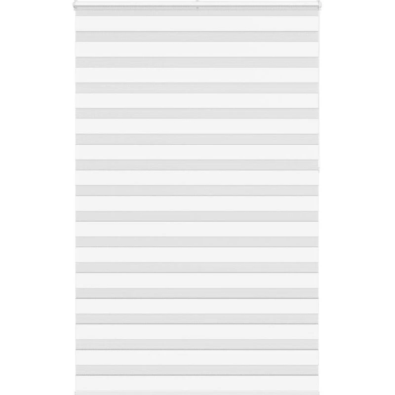 vidaXL Zebragardin Hvid 150x230 cm, 145,9 cm stofbredde, polyester