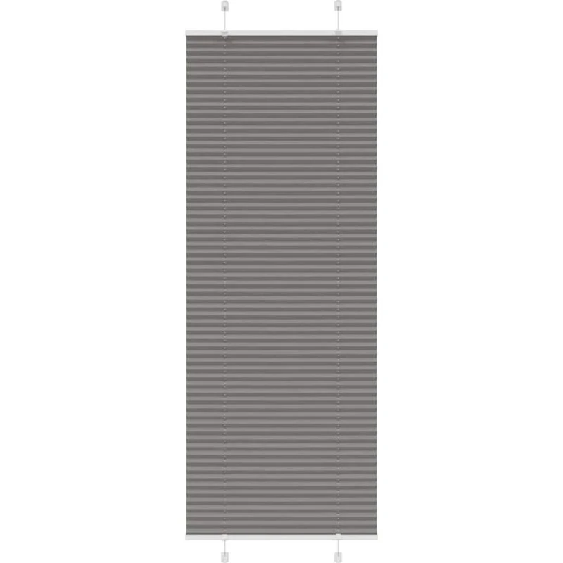 vidaXL Plisségardin Antracit 75x200 cm