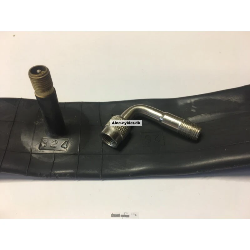 Contec vinkeladapter til AV-ventil 90° – sølv