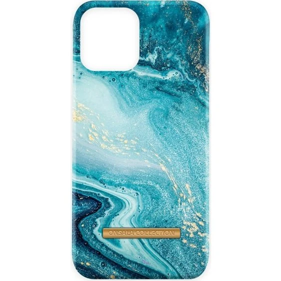 Onsala Soft Blue Sea Marble iPhone 13 Pro Max Cover