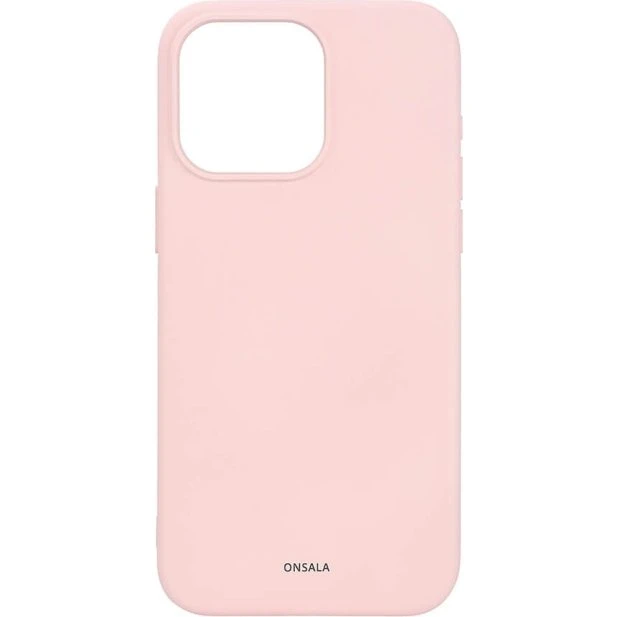 Onsala MagSeries Silikonefølelse Rosa - iPhone 15 Pro Max