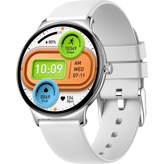 Colmi V89 Smartwatch i sølv, 1,43" AMOLED