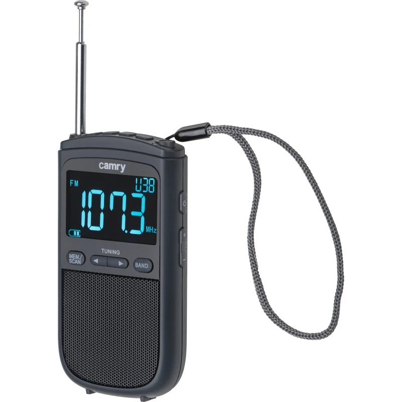 Camry CR 1905 Mini Radio USB, AM/FM, sort