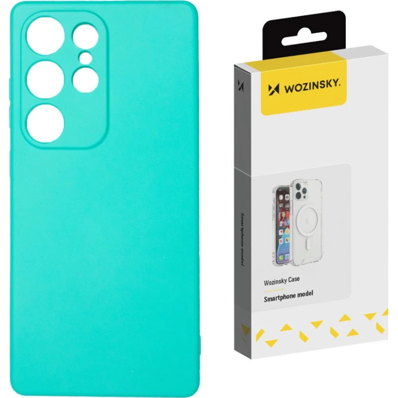 Wozinsky Silicone Case til Samsung Galaxy S25 Ultra - Mintgrøn
