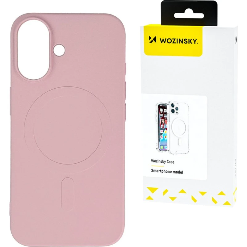 Wozinsky Silicone Magsafe Case til Samsung Galaxy S25 Ultra - Pink