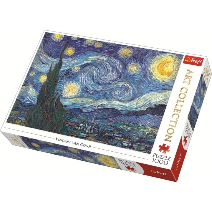 Trefl Van Gogh Puslespil, 1000 bit, Stjernenatten