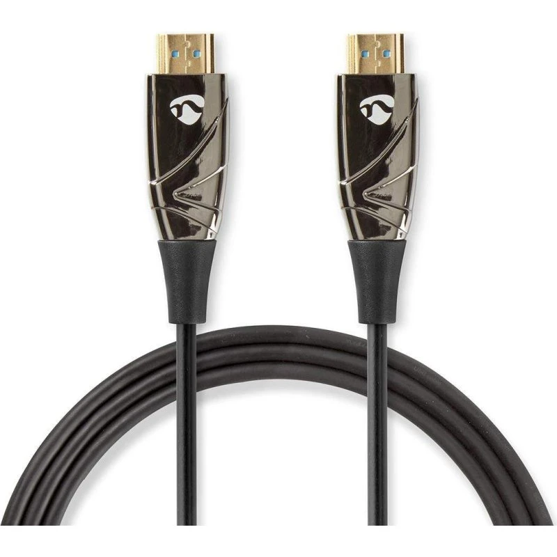 Nedis Aktiv Optisk HDMI-kabel 40 m, 4K@60Hz, med Ethernet, sort