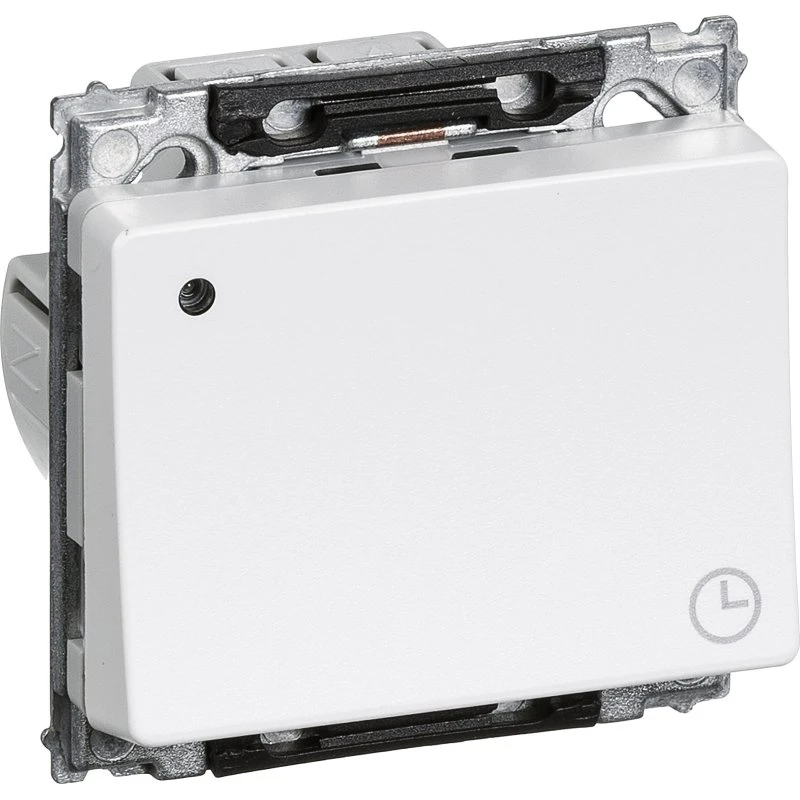 LK OPUS 66 Timer 600 10 A 1 Modul, Hvid/Lysegrå